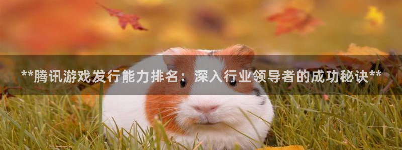 新航娱乐扣款后还能重新扣嘛怎么办：**腾讯游戏发行能力排名：深入行业领导者的成功秘诀**