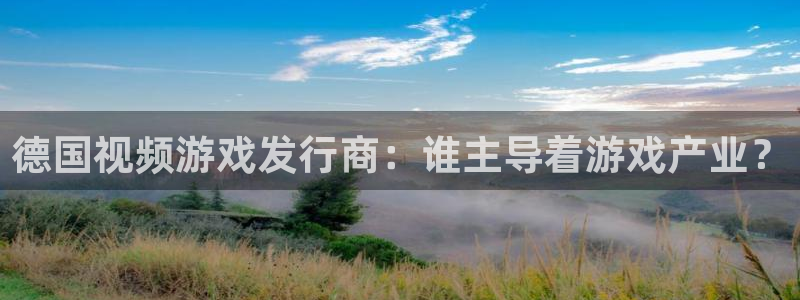 新航娱乐账号注册和账号详情：德国视频游戏发行商：谁主导着游戏产业？