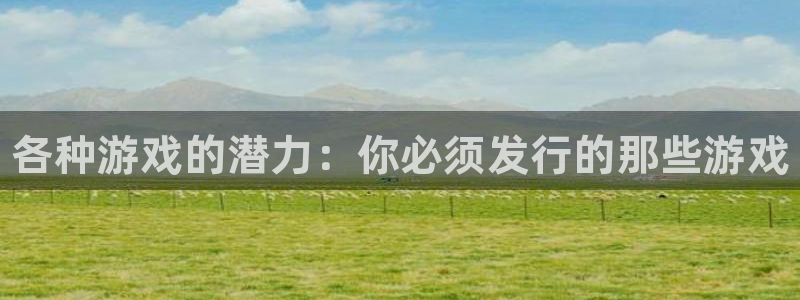 新航娱乐扣费是什么费用：各种游戏的潜力：你必须发行的那些游戏